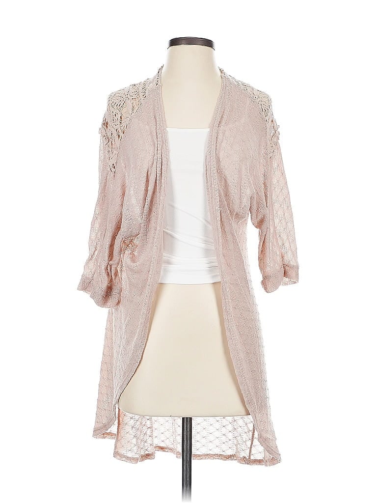 Pre-owned Charlotte Russe Cardigan Sweater In Pink