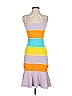 Tanya Taylor Color Block Purple Cocktail Dress Size XS - photo 1