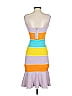 Tanya Taylor Color Block Purple Cocktail Dress Size XS - photo 2