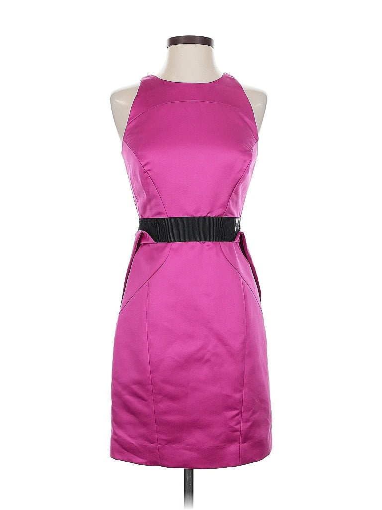 Pre-owned An Original Milly Of New York Cocktail Dress In Pink