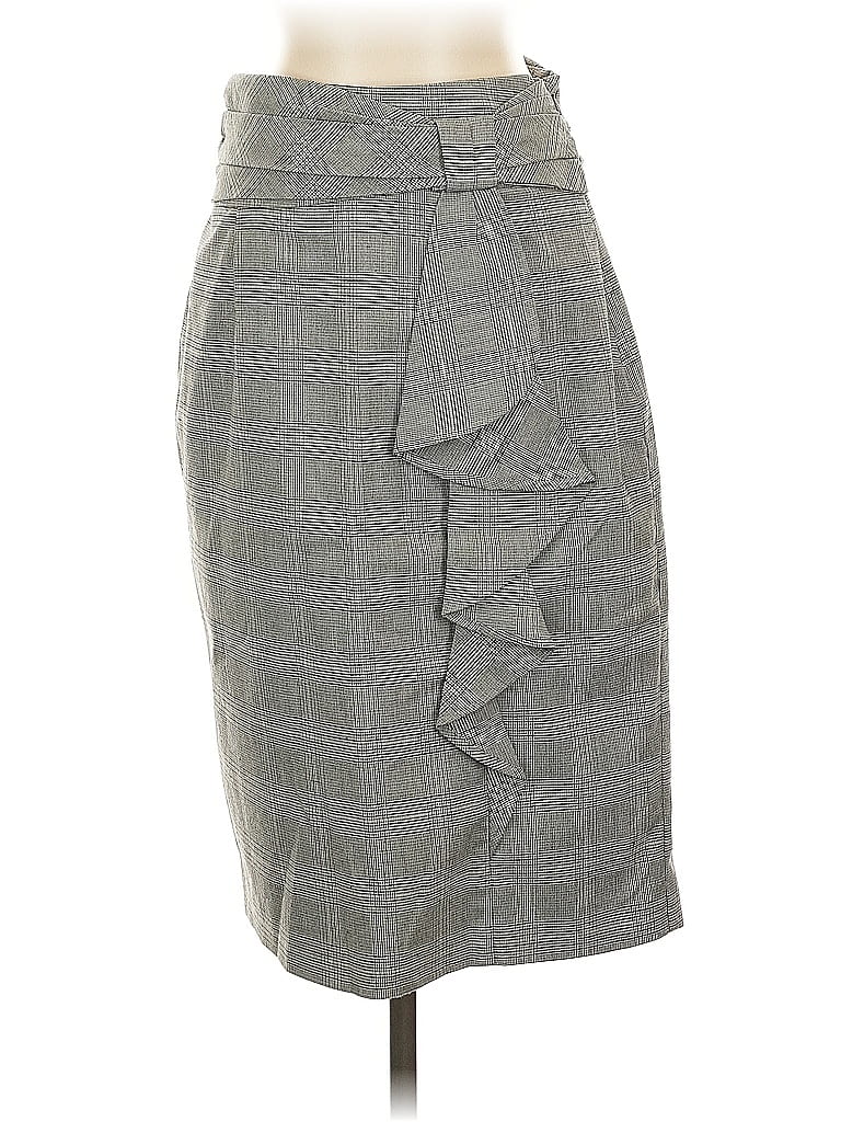 Pre-owned Worthington Formal Skirt In Gray