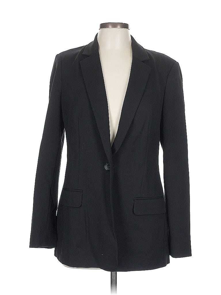 Pre-owned T Tahari Blazer Jacket In Black
