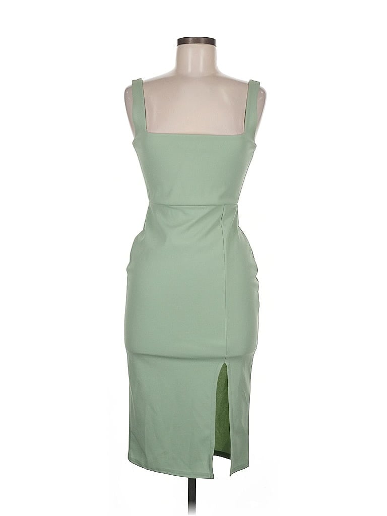 Pre-owned Nasty Gal Inc. Cocktail Dress In Green