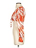 Shein Orange 3/4 Sleeve Blouse Size 4 - photo 5
