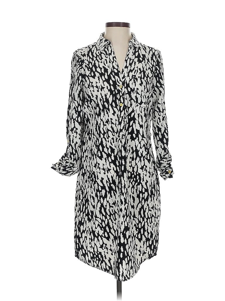 Pre-owned The Limited Casual Dress In Silver