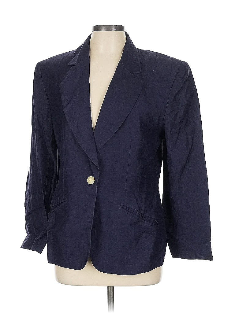 Pre-owned Assorted Brands Blazer Jacket In Purple