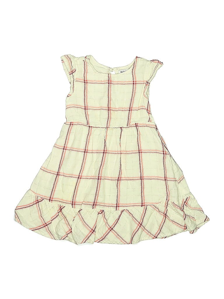OLD NAVY Pre-owned Kids' Dress In White