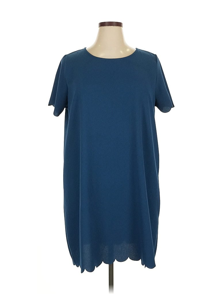 Pre-owned Chic Soul (chicsoul.com) Casual Dress In Blue