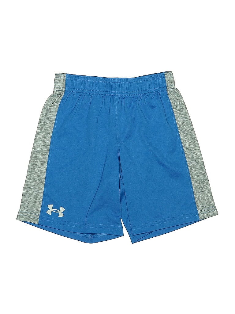 Click to view more detailed imagery on our partner's website Pre-owned Under Armour Kids' Athletic Shorts In Blue