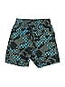 Mish 100% Polyester Camo Blue Gray Board Shorts Size 6 - photo 1