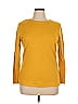 Isaac Mizrahi LIVE! 100% Cotton Yellow 3/4 Sleeve T-Shirt Size XL - photo 1