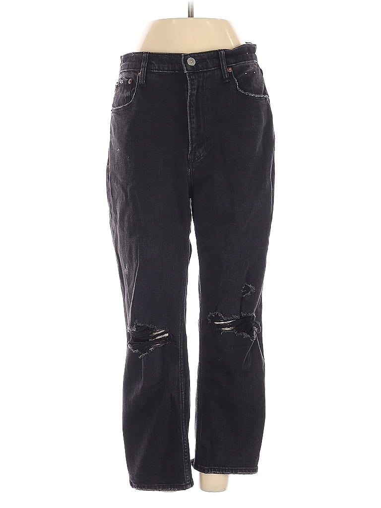ABERCROMBIE & FITCH Pre-owned Jeans In Black