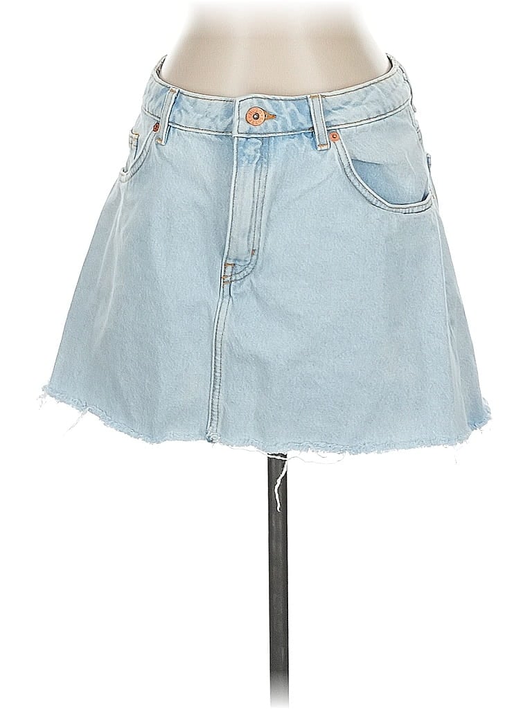 HUGO BY HUGO BOSS Pre-owned Denim Skirt In Blue