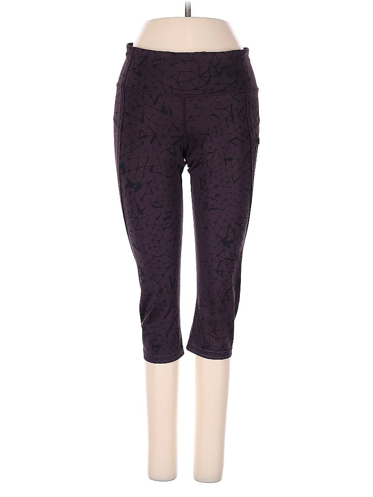 Pre-owned Lululemon Athletica Active Pants In Purple