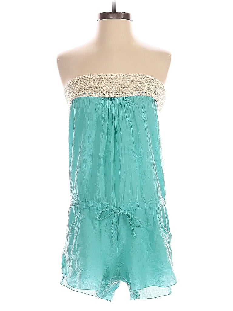 Pre-owned Elan Romper In Blue