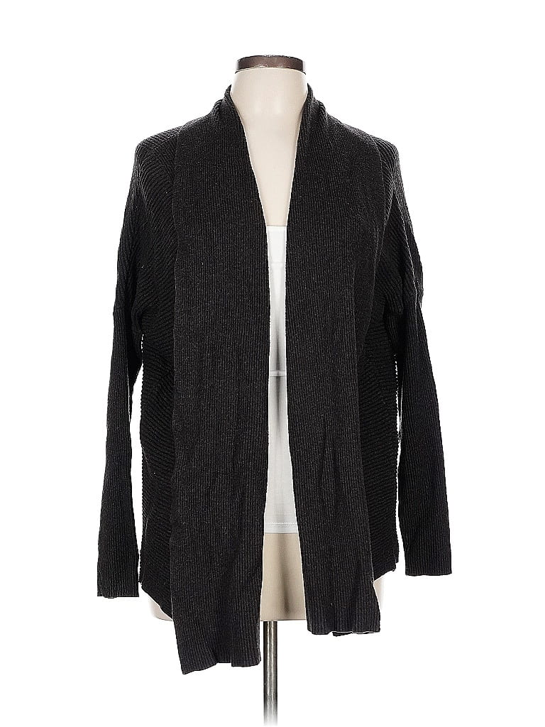 Pre-owned Maurices Cardigan Sweater In Black