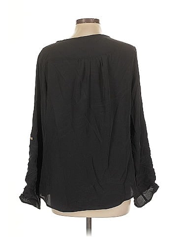 Ellie Kai Long Sleeve Silk Top (view 2)