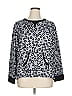 Cuddl Duds Animal Print Gray Sweatshirt Size XL - photo 1