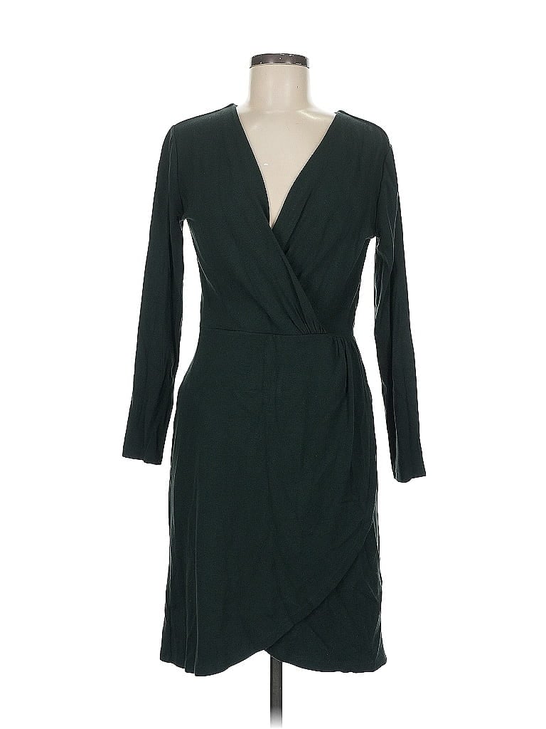 Pre-owned Ann Taylor Loft Cocktail Dress In Green