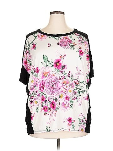 Honeyme 3/4 Sleeve Blouse (view 1)