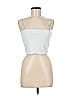 Shein Silver White Tube Top Size 6 - photo 1