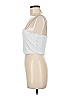 Shein Silver White Tube Top Size 6 - photo 5