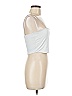 Shein Silver White Tube Top Size 6 - photo 4