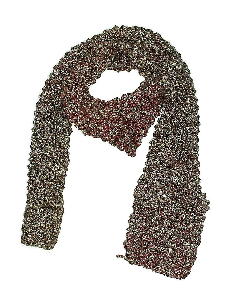 Pre-owned Unbranded Scarf In Brown