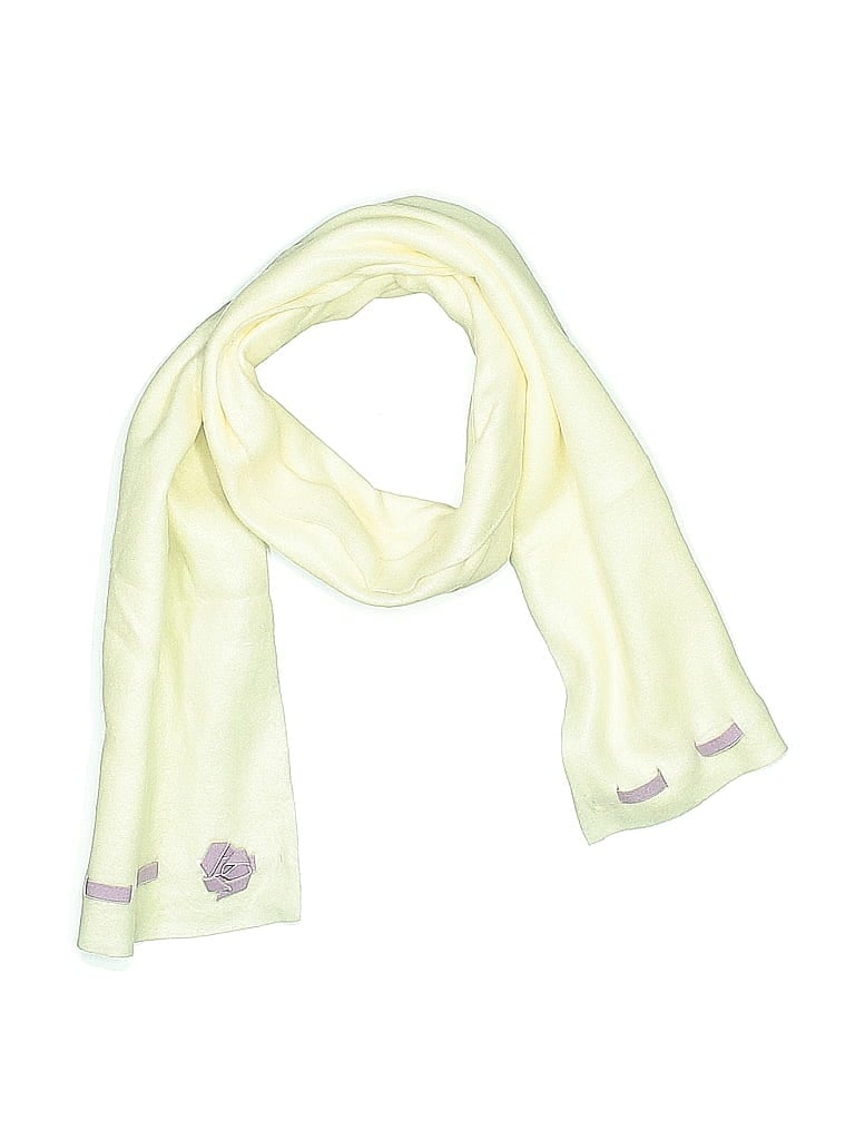 Pre-owned Unbranded Scarf In White