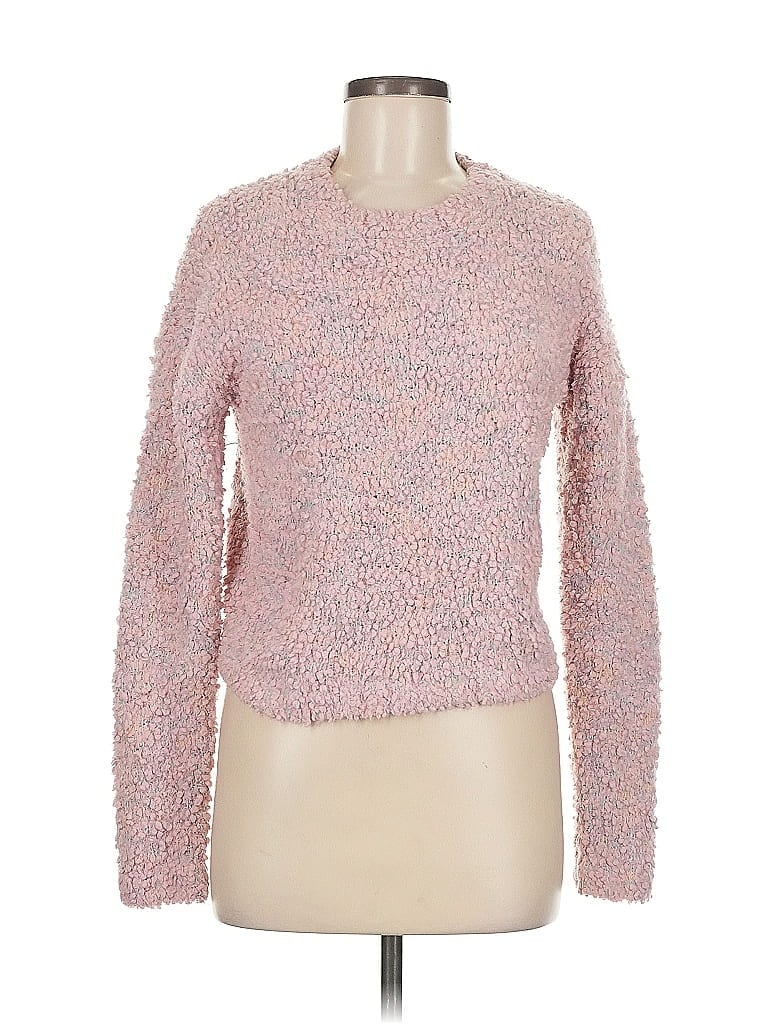 DEREK HEART Pre-owned Pullover Sweater In Pink