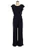 Eliza J Solid Blue Jumpsuit Size 8 - photo 1