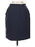 Petite Sophisticate 100% Polyester Solid Blue Formal Skirt Size 4 - photo 1