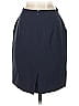 Petite Sophisticate 100% Polyester Solid Blue Formal Skirt Size 4 - photo 2