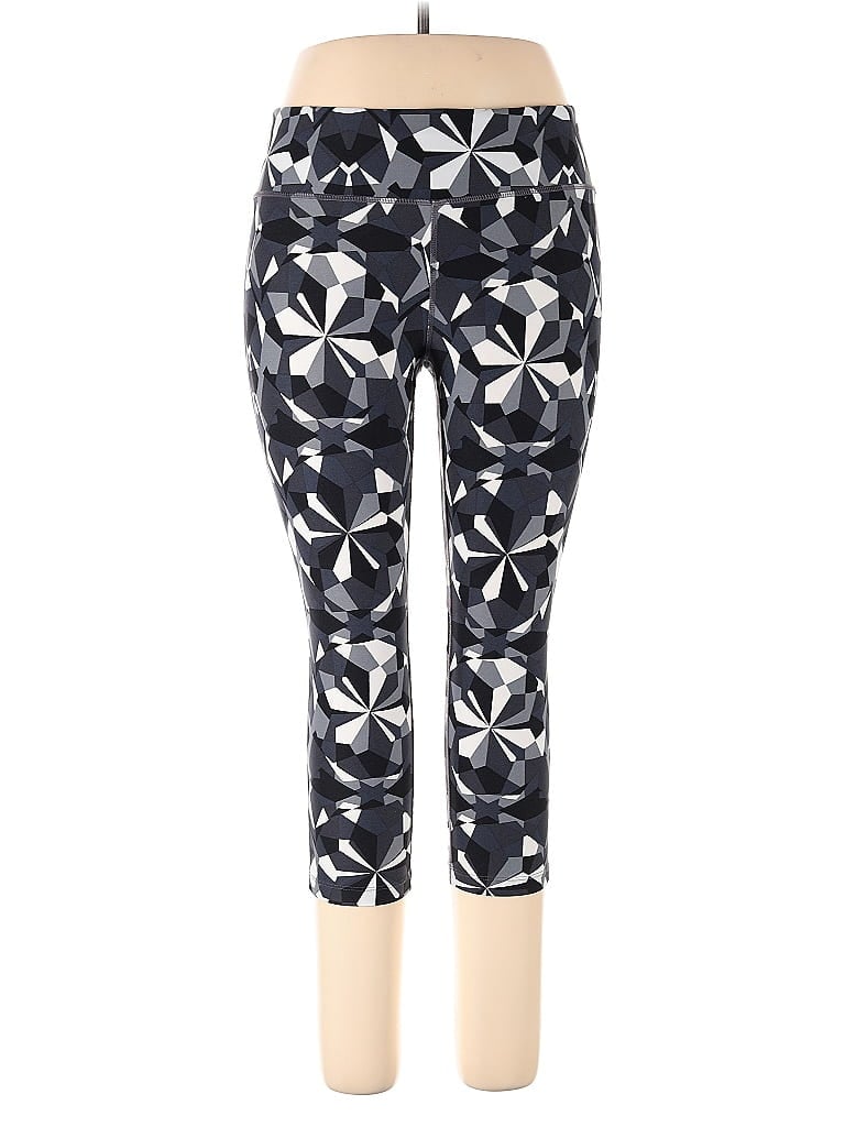 Pre-owned Dkny Sport Active Pants In Blue