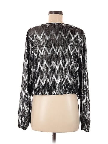 Skies Are Blue Long Sleeve Blouse (view 2)