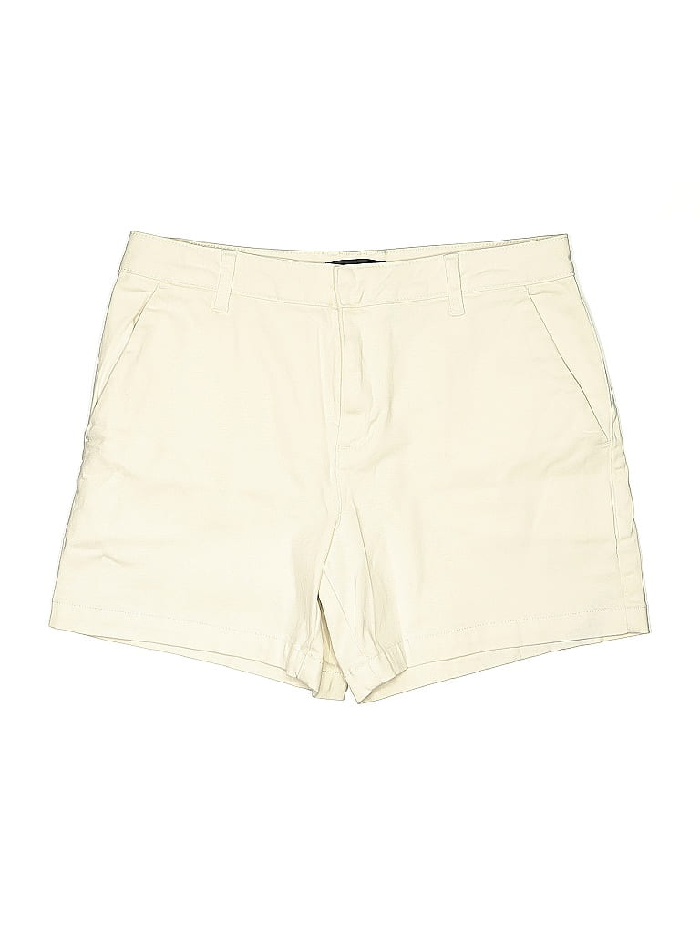Click to view more detailed imagery on our partner's website Pre-owned Banana Republic Khaki Shorts In White