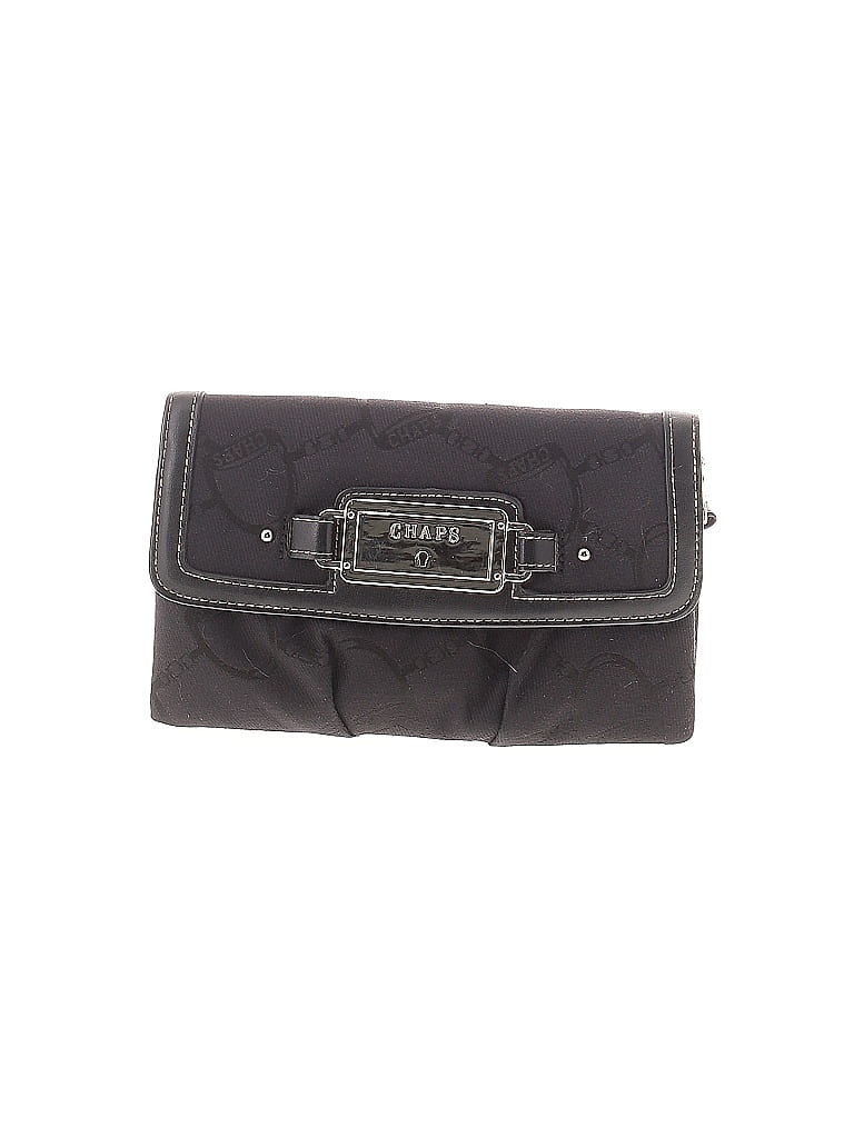 Pre-owned Chaps Wristlet In Black