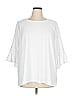 Ruby Rd. 100% Polyester Polka Dots White 3/4 Sleeve Blouse Size 1X - photo 1