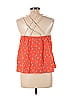Unbranded 100% Polyester Orange Sleeveless Blouse Size L - photo 2