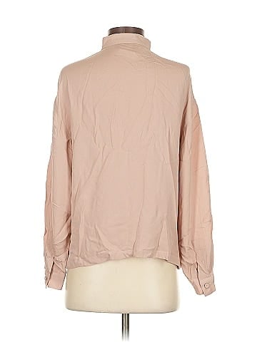 Giorgio Armani Long Sleeve Silk Top (view 2)