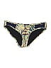 Suboo Print Gold Blue Swimsuit Bottoms Size 6 - photo 1