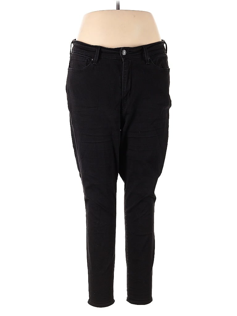 Pre-owned Denizen From Levi's Jeggings In Black