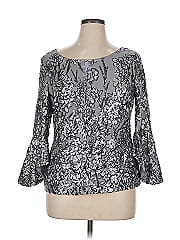 Alex Evenings 3/4 Sleeve Blouse