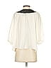 Aum-Couture Ivory 3/4 Sleeve Blouse Size S - photo 2