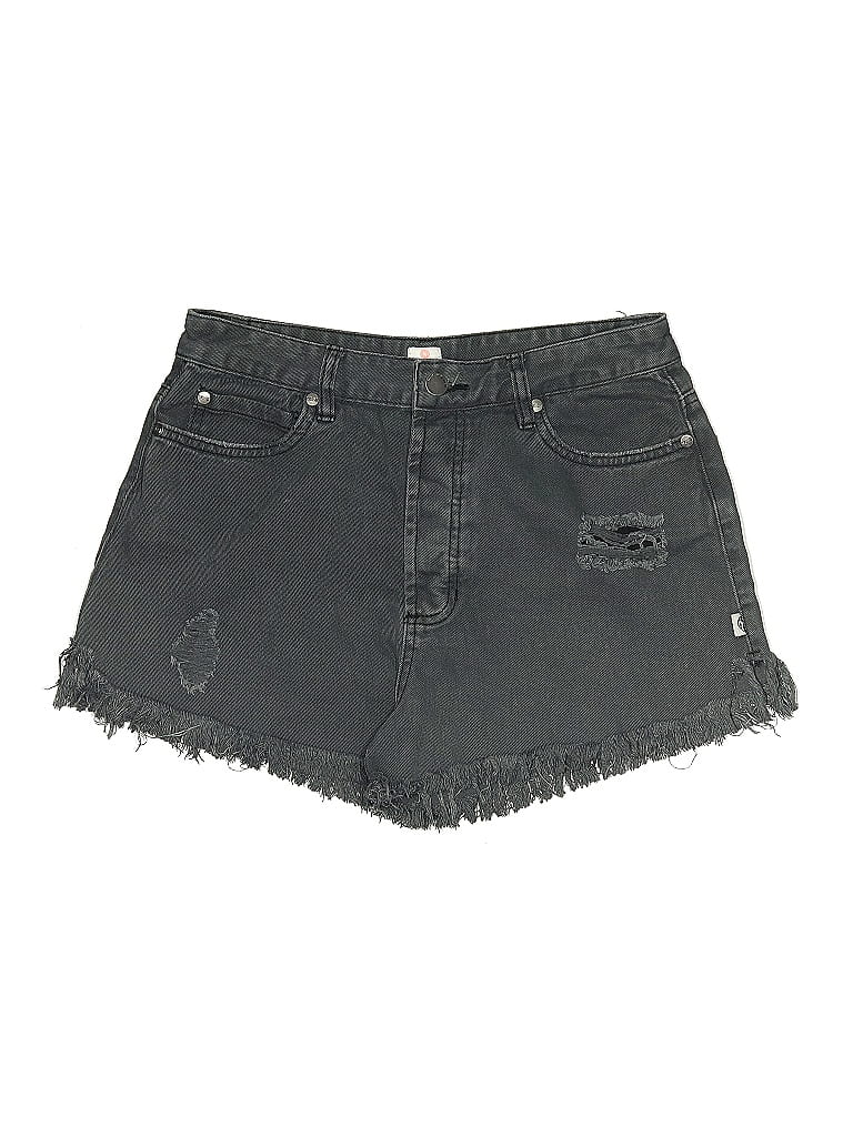 Pre-owned Assorted Brands Denim Shorts In Black