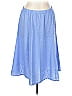 Koret Polka Dots Blue Casual Skirt Size L (petite) - photo 1