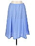 Koret Polka Dots Blue Casual Skirt Size L (petite) - photo 2