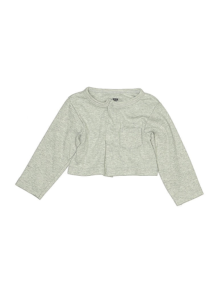 Pre-owned Hb Babies' Long Sleeve Polo Shirt In Gray