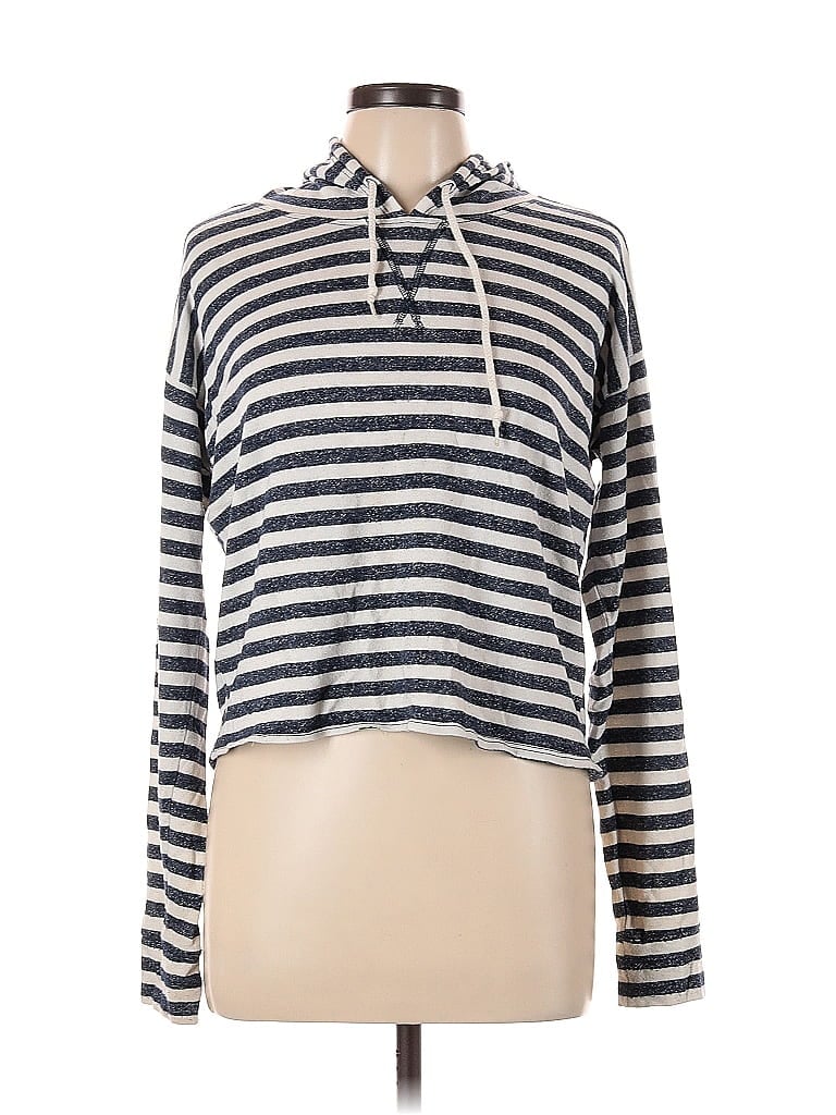 Pre-owned Live Love Dream Aeropostale Pullover Sweater In Silver