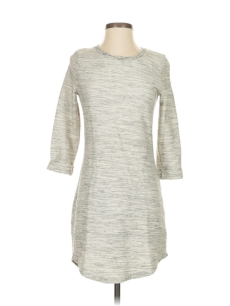 Pre-owned Gap Outlet Casual Dress In Gray